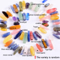 Miniatyrbild 2 av 6: 75 st Teardrop Beads Borrade stenar Assorted