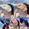 Miniatyrbillede 2 af 10: Shell Sunshade Hat Bucket Caps KHAKI khaki