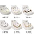 Miniatyrbillede 2 af 10: 2STK/SÆT Sko Kæder Sko Charms E-2STK E-2STK E-2PCS
