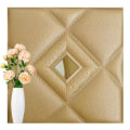Miniatyrbillede 7 af 10: 2 STK Selvklæbende Wall Sticker 3D Tapet GULD DESIGN A Gold Design A-Design A