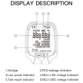 Miniatyrbillede 3 af 10: Socket Tester Polarity Phase Pheck Detector EU EU EU