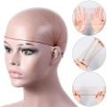 Miniatyrbild 9 av 10: 50st Osynligt hårnät Fine Mesh Peruk Net Ballett Snood GULD golden blonde