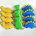Pikkukuva 8 / 8: 6 kpl Dinosaur Pikkuleikkurit Metallinen mold 6 KPL 6 KPL 6pcs