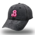 Miniatyrbilde 7 av 7: Barbie Baseball Cap Solskjerm Hat ROSE RED rose red