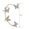 Pikkukuva 2 / 10: Butterfly Clip Korvakorut Clip Korvakorut GOLD TYPE C TYYPPI C gold Type C-Type C