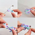 Miniatyrbilde 6 av 10: Data Cable Protector Silikon Data Cable Winder PINK Pink