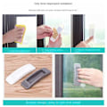Miniatyrbilde 8 av 10: 8 STK Håndtak Skap Håndtak SORT 8 STK 8 STK Black 8Pcs-8Pcs