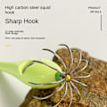 Pikkukuva 8 / 9: Squid Jigs -kalastusuhe Squid Baits -räjähtävä koukku