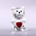 Miniatyrbillede 5 af 6: Crystal Baby Bear Figur Collection Crystal Bear Figurine