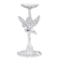 Miniatyrbillede 1 af 9: Angel Display Base Holder Krystalkugle Display Stand SØLV Silver