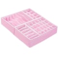Pikkukuva 1 / 10: 4 kpl laatikon organizer säilytyslaatikko PINK Pink