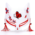 Pikkukuva 1 / 10: Foxes Mask Masquerade Mask TYPE B TYYPPI B Type B