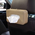 Miniatyrbillede 1 af 10: Car Tissue Box Tissue Holder BEIGE STRAP-ON VERSION STRAP-ON Beige Strap-on version-Strap-on version