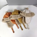 Miniatyrbild 2 av 10: Vinter Baby Hat Baby Beanie LAKE BLUE HAT LAKE BLUE HAT lake blue hat