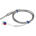 Miniatyrbilde 6 av 7: K-Type termoelement temperatursensor probe to ledninger