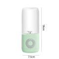 Miniatyrbillede 3 af 8: Juice Blender Elektrisk frugtsaftpresser USB genopladelig grøn