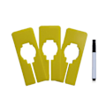 Pikkukuva 1 / 10: 10 KPL Vaatteet Koonjakajat Riippuva Organizer KELTAINEN Yellow