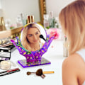 Miniatyrbilde 7 av 7: Harpiksform Makeup Mirror Mold 5 STK 5 STK 5pcs