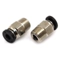 Miniatyrbilde 5 av 8: 10 STK PC4-M10 pneumatisk kopling hannen rett PTFE-rørskyv
