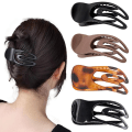 Pikkukuva 5 / 10: Litteät hiusklipsit Hair Claw MUSTA Black