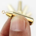 Miniatyrbilde 3 av 10: 10stk/parti Kobber Fiskebly fall Messing 1,8G 1,8G 1.8g