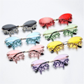 Miniatyrbillede 5 af 10: Solbriller til kvinder Tear Shape SORT SORT Black