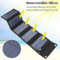 Miniatyrbillede 9 af 10: 70W USB Foldbar Solpanel