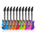 Miniatyrbild 3 av 10: 6 st uppblåsbar gitarr rockgitarrleksak RANDOM COLORB B Random ColorB