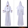 Miniatyrbillede 4 af 10: Monk Robes Halloween kostumer SORT L black L