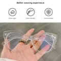 Pikkukuva 10 / 10: Blue Light Glasses Anti-blue Light Glasses CLEAR GRAY CLEAR GREY Clear Gray