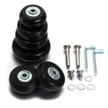 Miniatyrbilde 4 av 7: Kofferdeler Aksler Reisebagasje Hjul 75MM*24MM 2 stk 2 stk 75mm*24mm