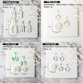 Miniatyrbillede 3 af 10: Polymer Clay Cutter Polymer Clay Form A A A