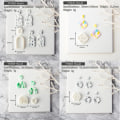 Miniatyrbillede 3 af 10: Polymer Clay Cutter Polymer Clay Form C C C