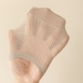 Miniatyrbild 10 av 10: 2 par Ice Silk Sock Invisible Socks KHAKI khaki