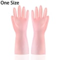 Pikkukuva 2 / 10: Kumihanskat Kotitalouskäsineet PINK Pink