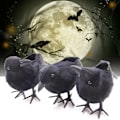 Pikkukuva 10 / 10: Keinotekoiset Crows Feathered Raven LEFT LOOK LEFT LOOK Left Look