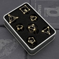 Miniatyrbilde 2 av 10: 7 stk DND metallterningsett Spillterning 01 01 01