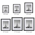 Miniatyrbilde 6 av 7: 2-Pack Trading Card Display Frame Photo Frame Collector Card Black 2pcs-2pcs