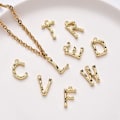 Pikkukuva 5 / 5: 26 kpl ABC Letter Charms 26 Alphabet Riipus Charm A-Z Initial