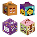 Miniatyrbilde 4 av 7: 3 stk Halloween godteboks bærbar godteriboks C C C