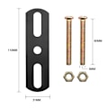 Miniatyrbilde 3 av 10: 1/2STK Justerbar Møbel Ben Høydekontroll HVIT 2STK 2STK white 2pcs-2pcs