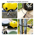 Miniatyrbillede 3 af 10: Cykel Password Tie Lock Cykelkombinationslås STYLE2 style2