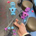 Miniatyrbilde 4 av 4: Teleskopisk sugekopp Robot Pop Tubes Suger Leker 4pcs