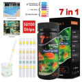 Miniatyrbilde 7 av 10: Fish Tank PH Test Klor Dip Test Strips 100 STK 100pcs