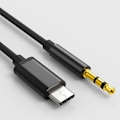 Miniatyrbillede 1 af 7: 3 Stk Flettet Audio Kabel Højttaler Tilslutningskabel SORT Black