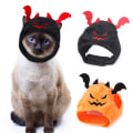 Miniatyrbilde 4 av 9: Halloween Hundehatt Pumpkin Pet Cap SSTYLE 3 STIL 3 SStyle 3