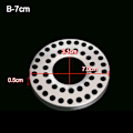 Miniatyrbillede 1 af 10: 5 stk/sæt Gulvafløbsdæksel Vask Si B-7CM B-7cm