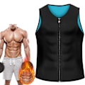 Miniatyrbillede 9 af 10: Compress Zipper Vest Shaping Vest 4XL 4XL 4XL
