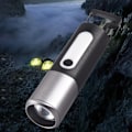 Miniatyrbillede 6 af 10: LED lommelygte Magnetisk fakkel Lanter Zoombare lommelygter