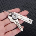 Miniatyrbild 5 av 10: Drive Safe Keychain A-Z 26 Initialer Bokstäver Nyckelring X X